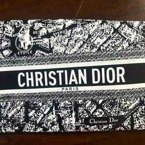 Christian Dior Black and White Pouch